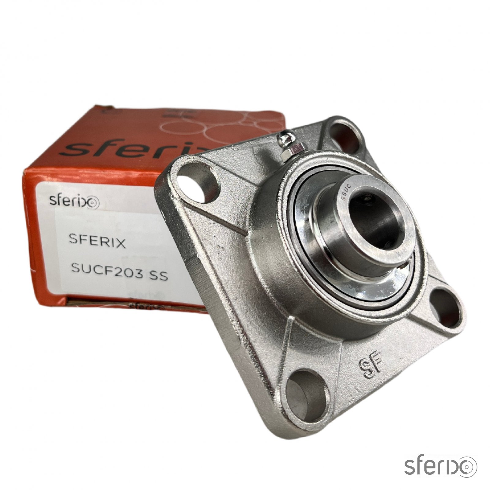 Подшипниковый узел в сборе SUCF201 SS SFERIX - Сферикс - фото -  2